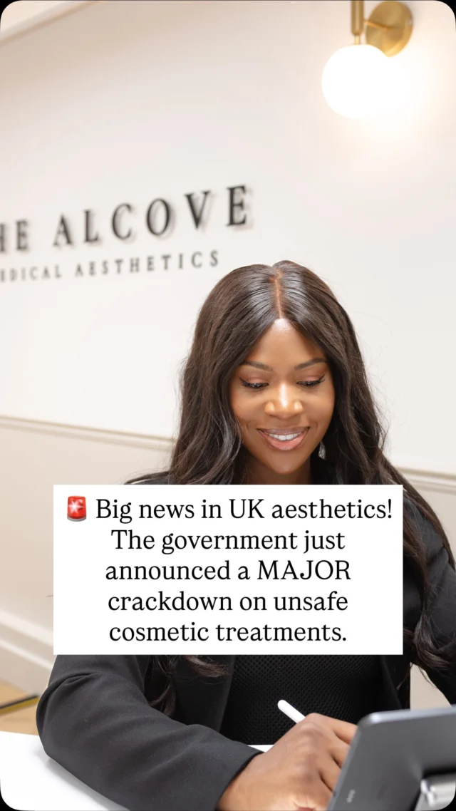 🚨 Big news in UK aesthetics!
The government just announced a MAJOR crackdown on unsafe cosmetic treatments.✅ High-risk procedures like liquid BBLs → only for qualified medics in CQC clinics
✅ Botox & fillers → new licensing rules for safety & training
✅ Under-18s → stricter protectionCould this change the aesthetics industry? 💉✨It’s a small step in the right direction.#AestheticsNews #UKRegulations #Fillers #SafeAesthetics #DrGoziem@katesomervilleskincare @sable.labs @zkinhub @medicube_global_official @revisionskincare @muradskincareuk